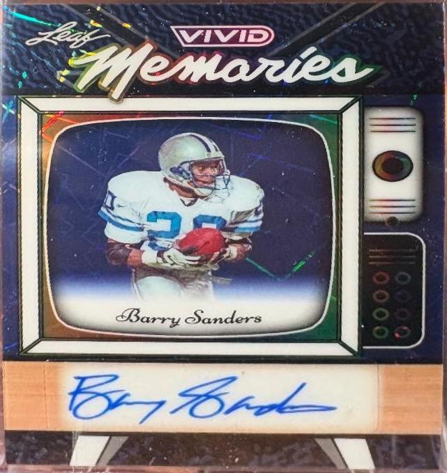 Barry Sanders [Prismatic Yellow] #VA-BS1