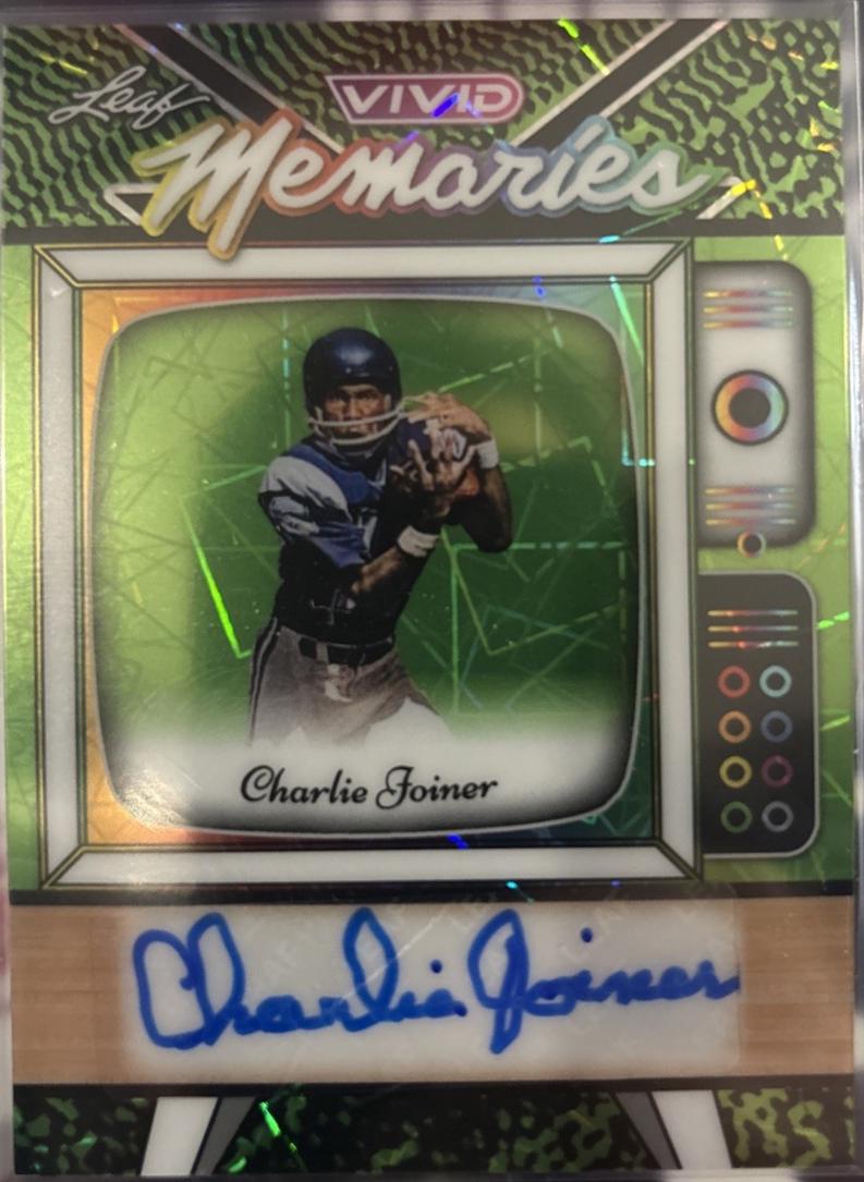 Charlie Joiner [Laser Green] #VA-CJ1