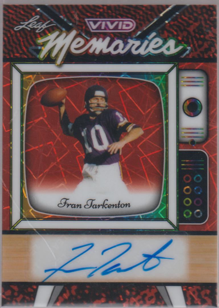 Fran Tarkenton [Prismatic Yellow] #VA-FT1