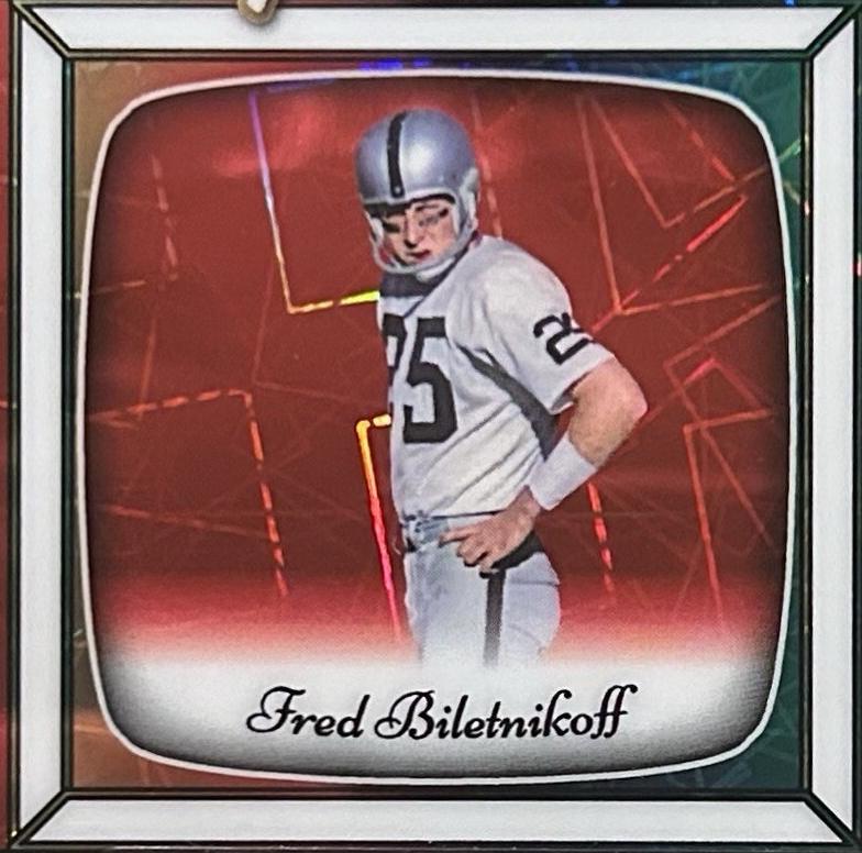Fred Biletnikoff [Red Flood] #VA-FB1