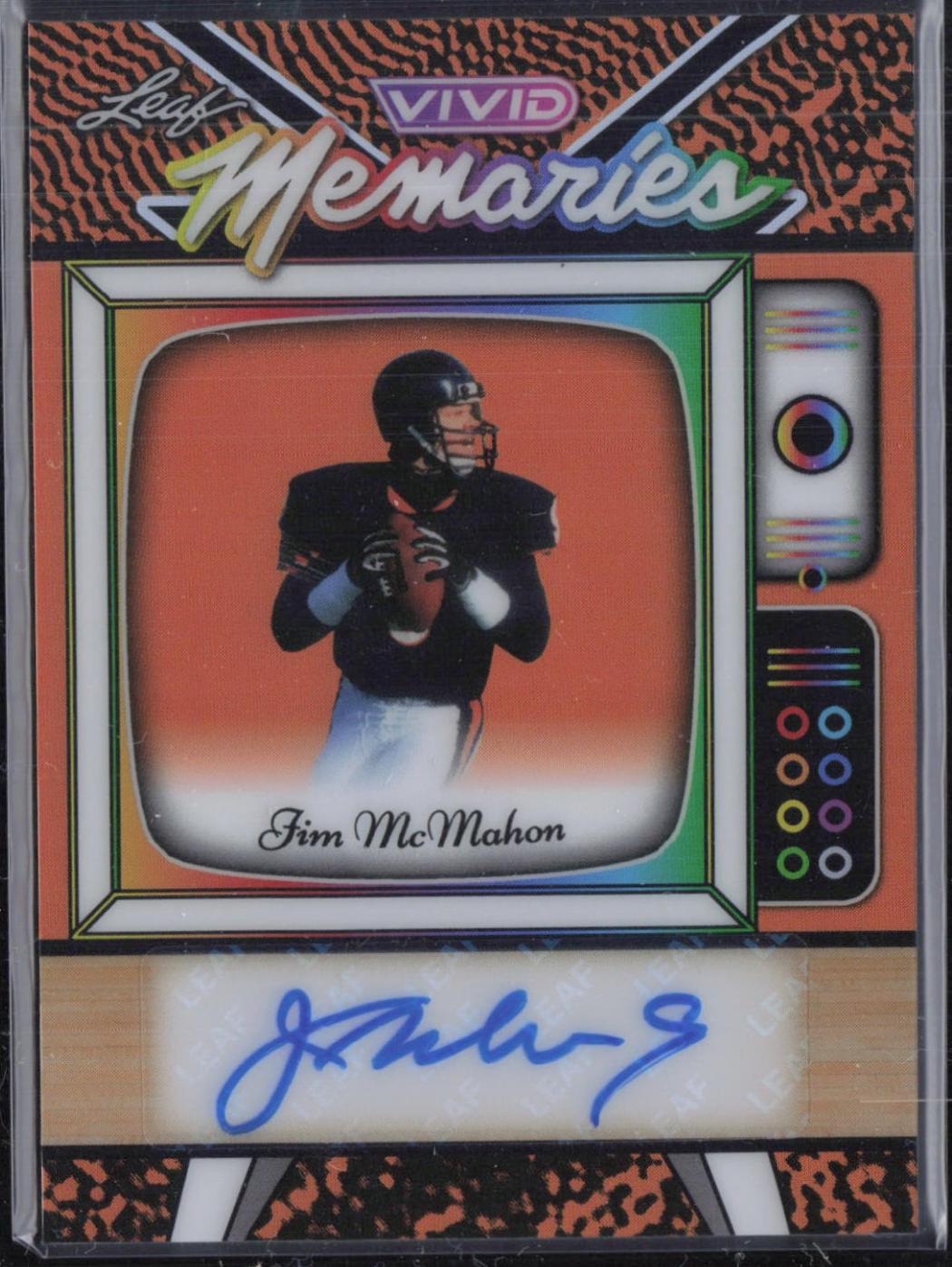 Jim McMahon [Prismatic Orange] #VA-JM1