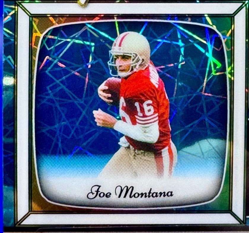 Joe Montana [Laser Teal] #VA-JM2