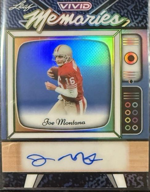 Joe Montana [Prismatic Blue] #VA-JM2