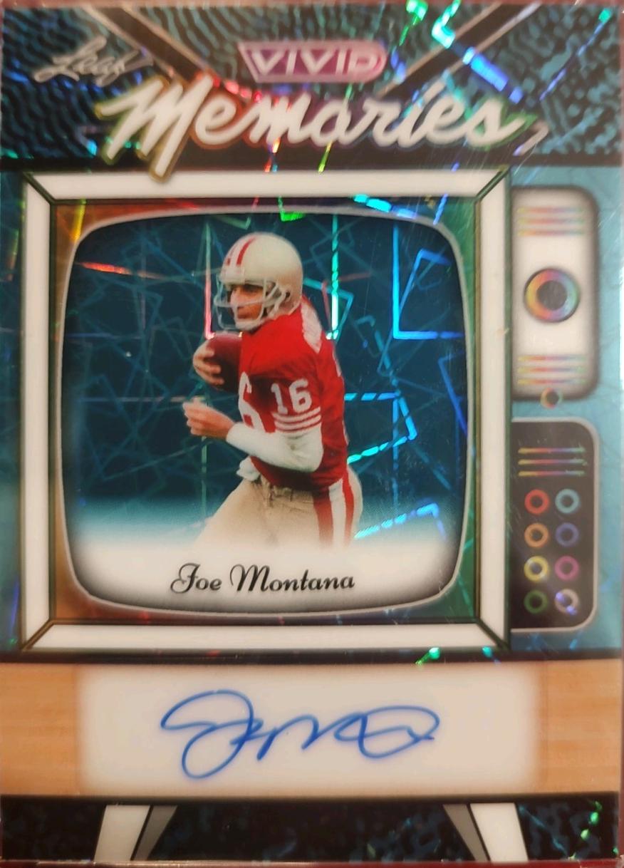 Joe Montana [Prismatic Teal] #VA-JM2