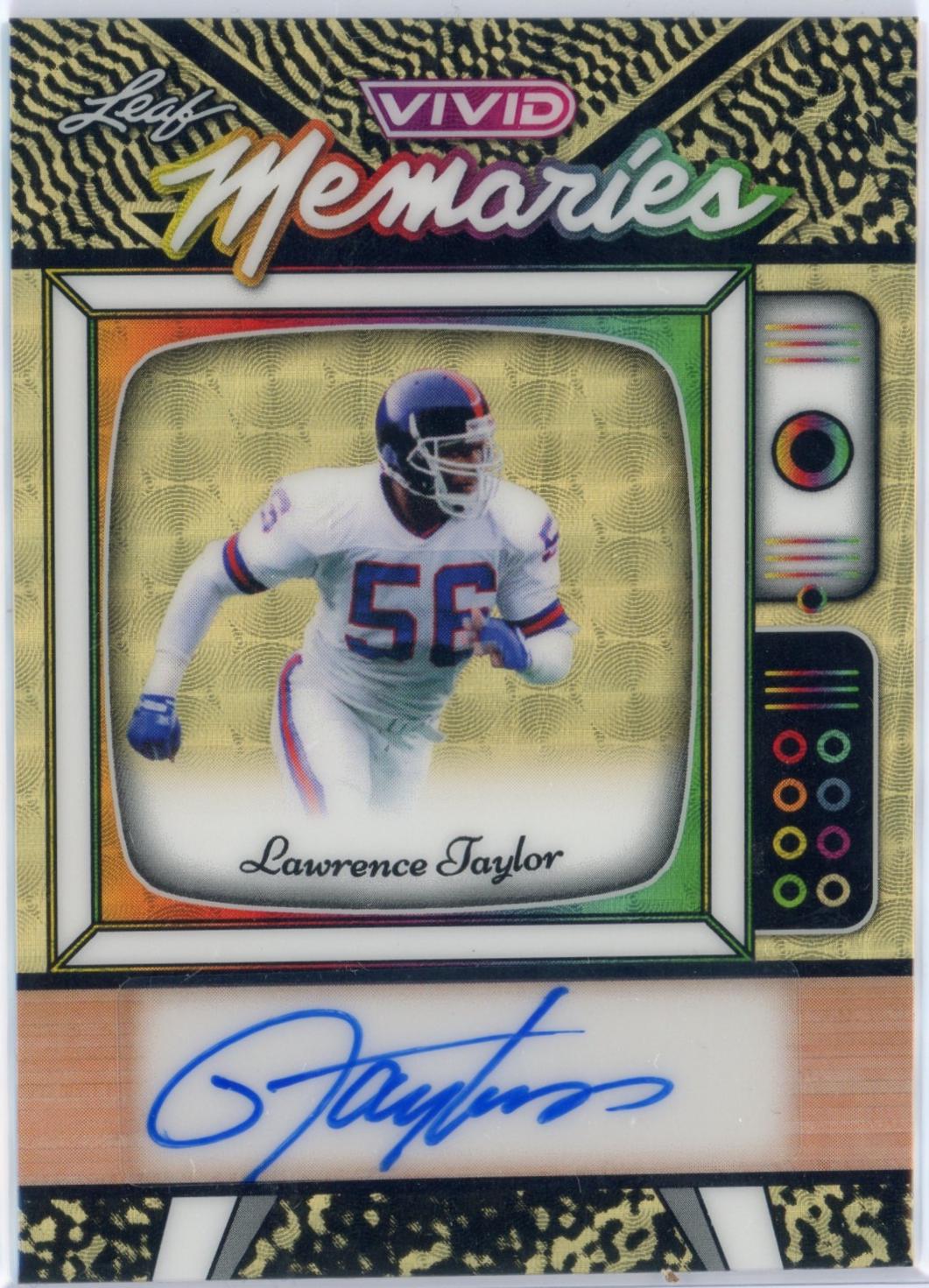 Lawrence Taylor [Super Prismatic Gold] #VA-LT1
