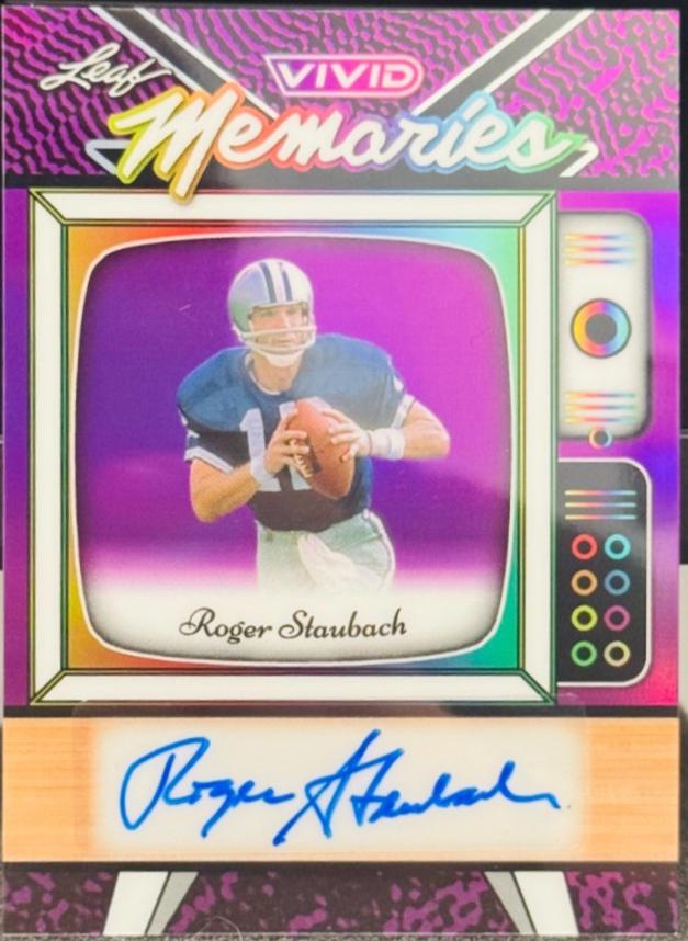 Roger Staubach [Prismatic Yellow] #VA-RS1