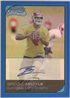 Brodie Croyle [Autograph Blue Refractor] #236