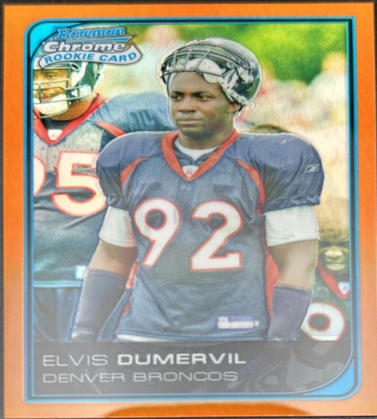 Elvis Dumervil [Gold Refractor] #106