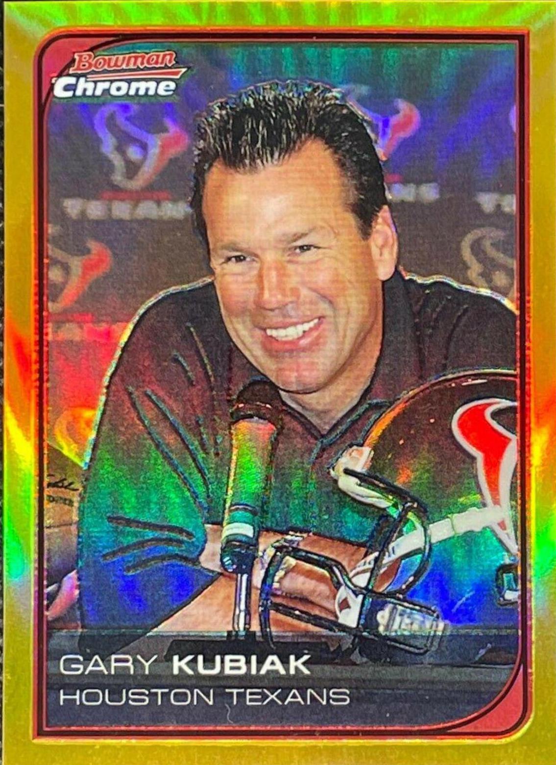 Gary Kubiak [Gold Refractor] #141