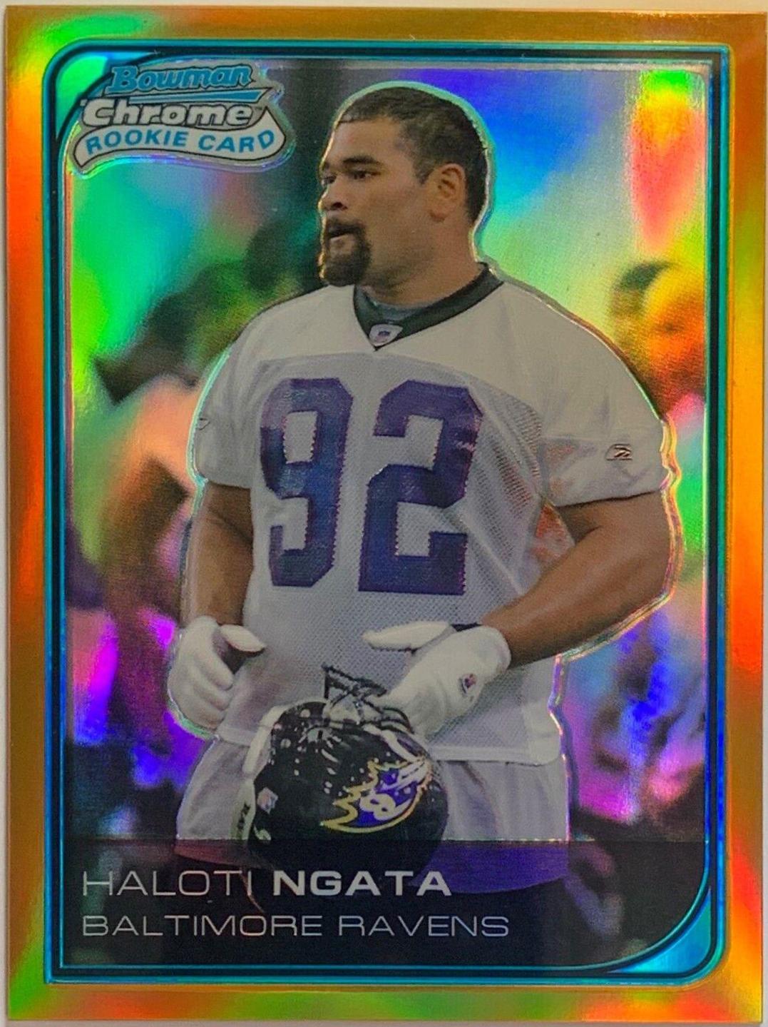 Haloti Ngata [Gold Refractor] #64