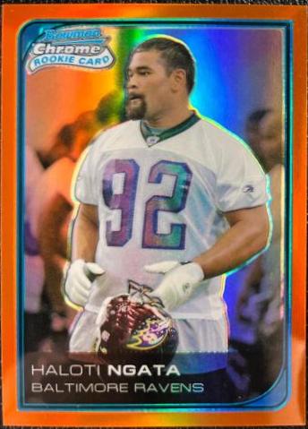 Haloti Ngata [Orange Refractor] #64
