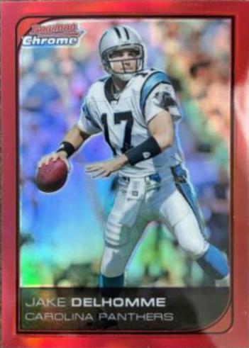 Jake Delhomme [Red Refractor] #200