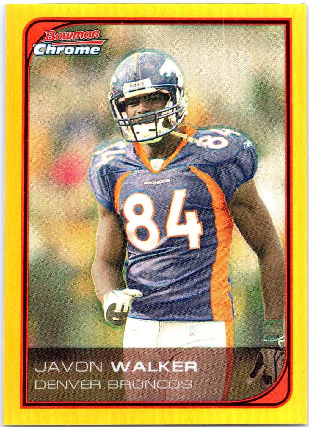 Javon Walker [Gold Refractor] #126