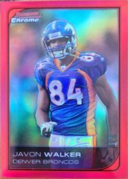 Javon Walker [Red Refractor] #126