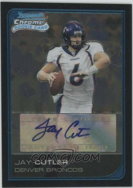 Jay Cutler [Autograph] #222