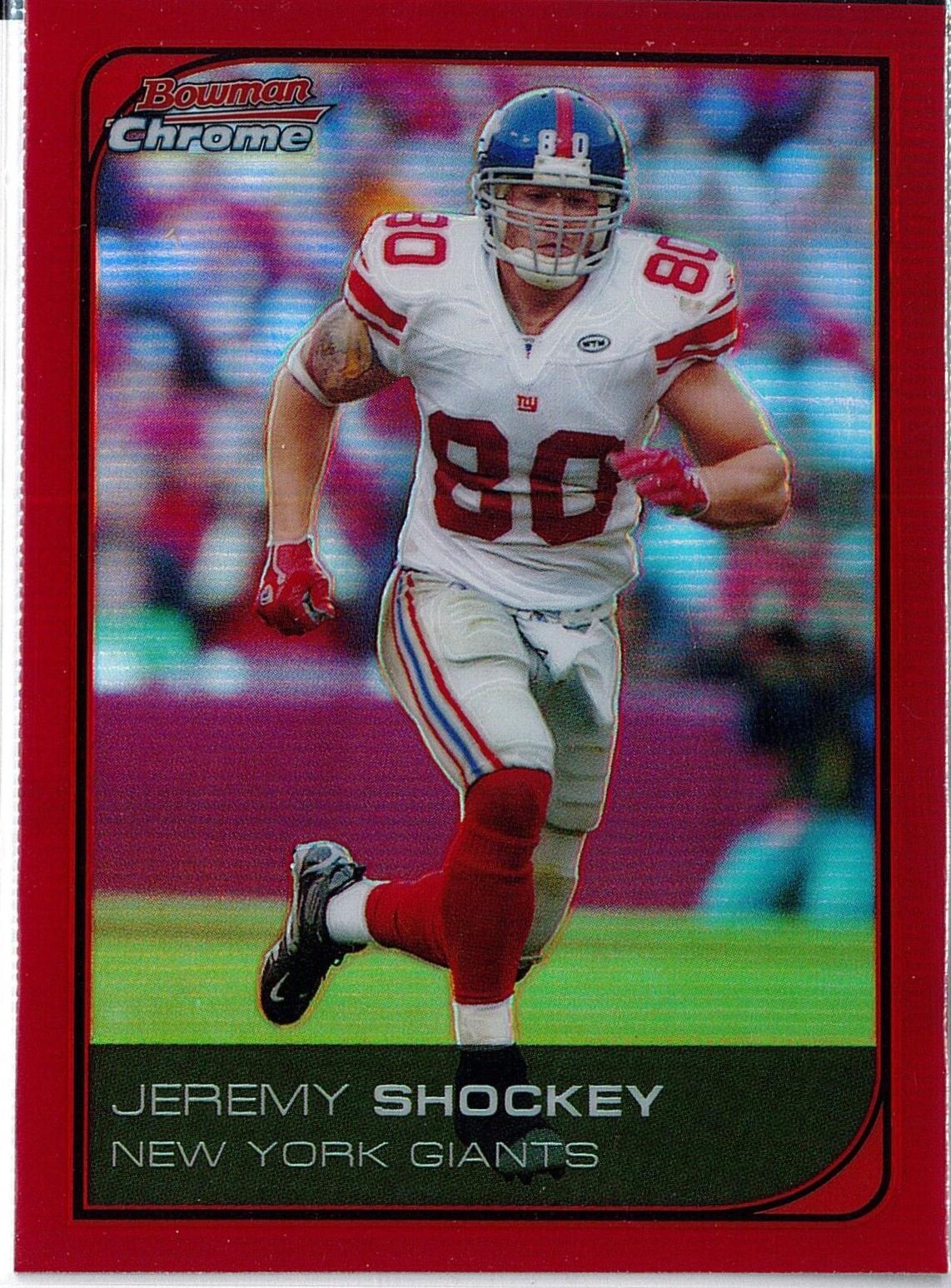 Jeremy Shockey [Red Refractor] #171