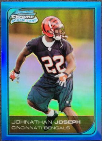 Johnathan Joseph [Blue Refractor] #61