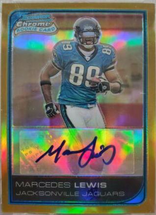 Marcedes Lewis [Autograph Gold Refractor] #252
