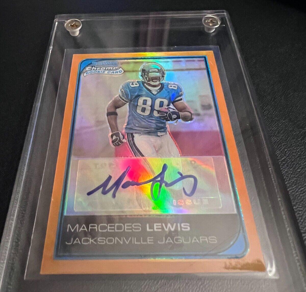 Marcedes Lewis [Autograph Orange Refractor] #252