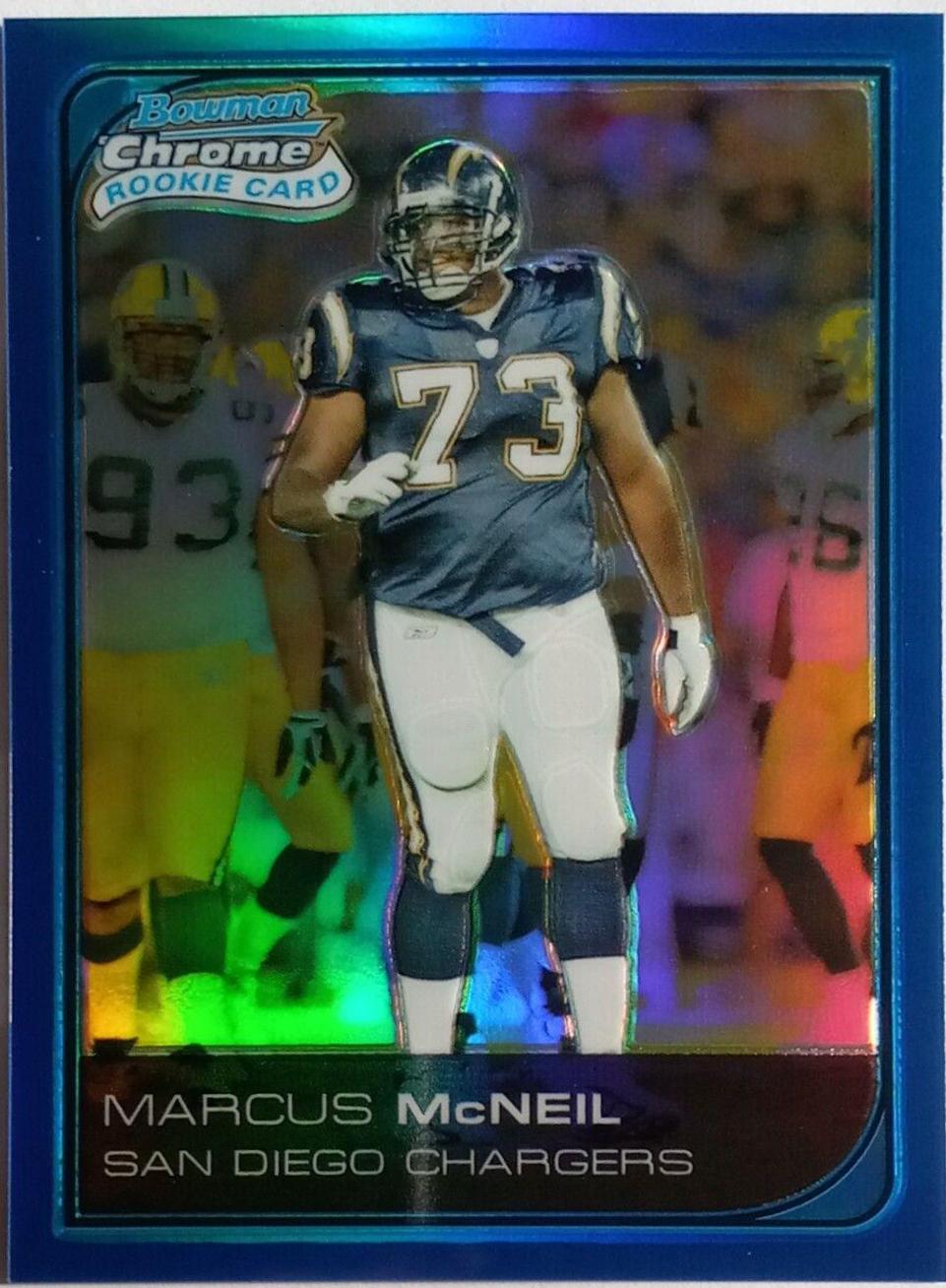 Marcus McNeill [Blue Refractor] #97