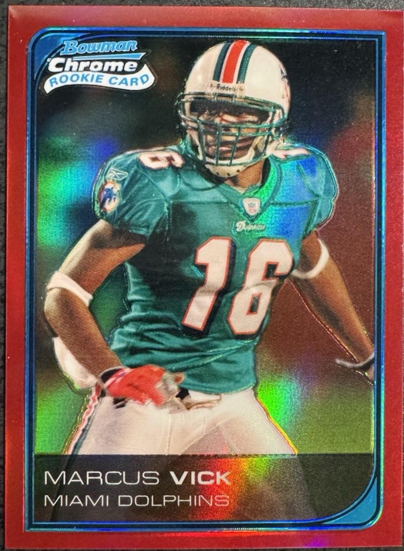 Marcus Vick [Red Refractor] #78