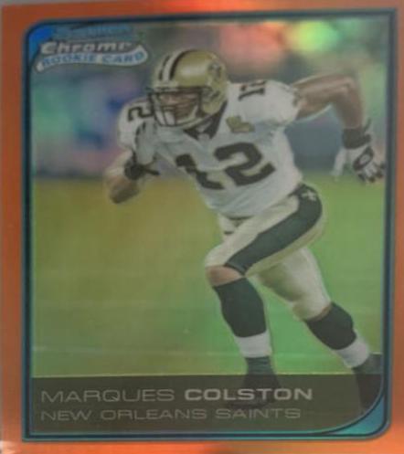 Marques Colston [Orange Refractor] #29