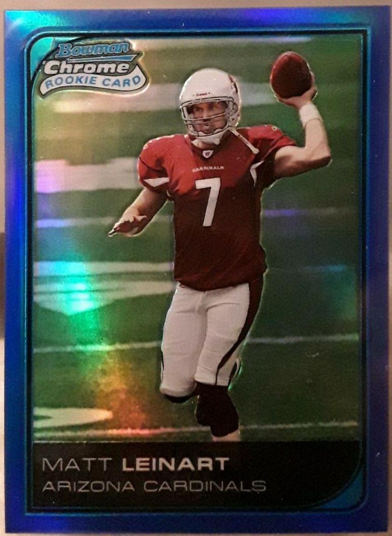 Matt Leinart [Blue Refractor] #224