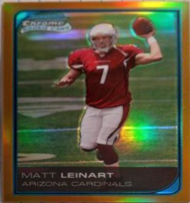 Matt Leinart [Gold Refractor] #224