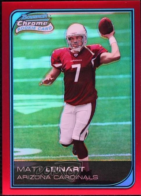 Matt Leinart [Red Refractor] #224