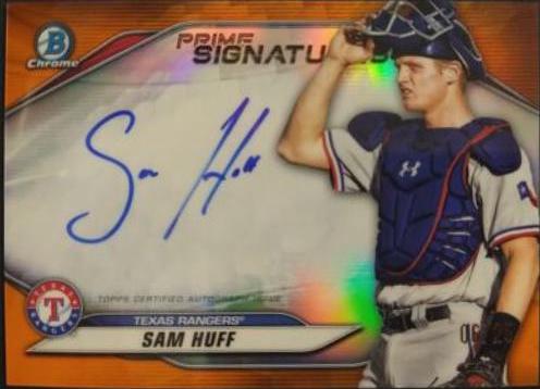 Michael Huff [Autograph Orange Refractor] #245