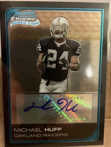 Michael Huff [Autograph] #245