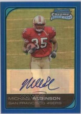 Michael Robinson [Autograph Blue Refractor] #259