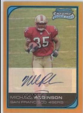 Michael Robinson [Autograph Gold Refractor] #259