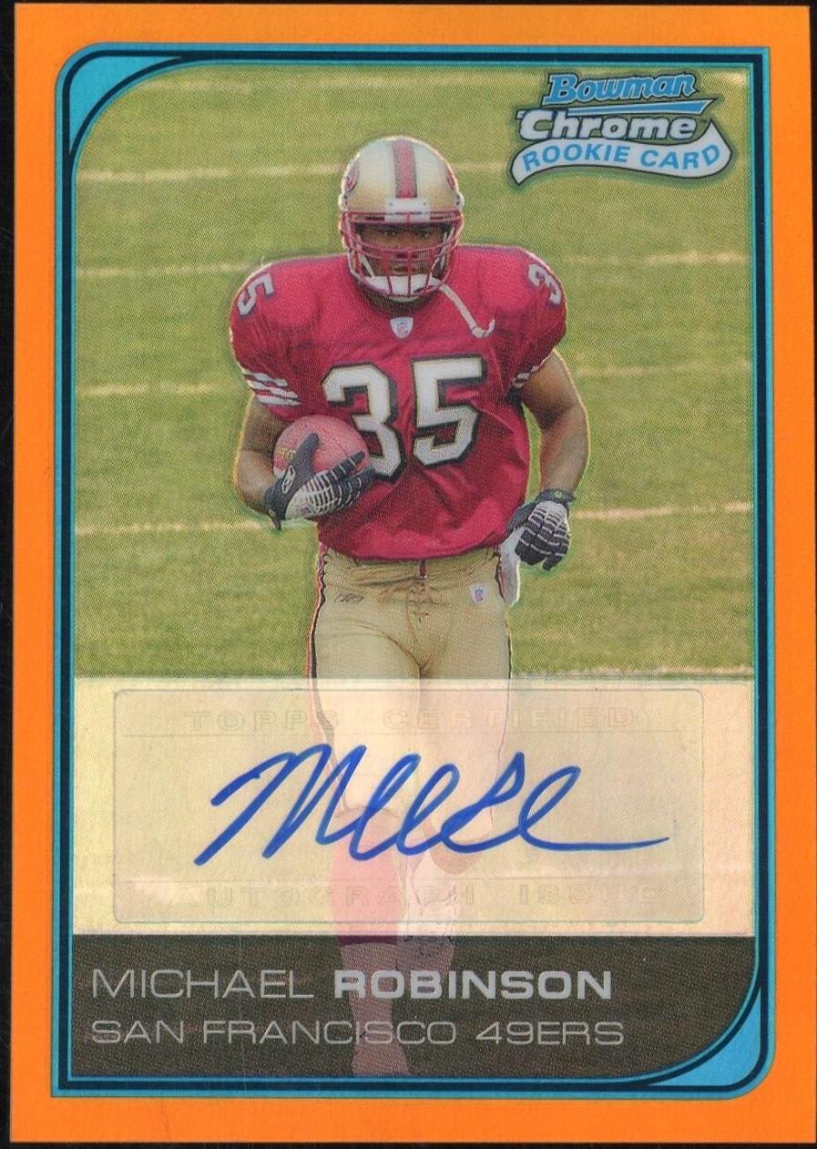 Michael Robinson [Autograph Orange Refractor] #259