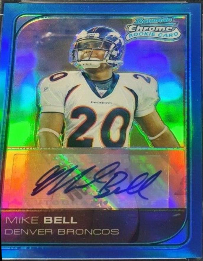 Mike Bell [Autograph Blue Refractor] #232