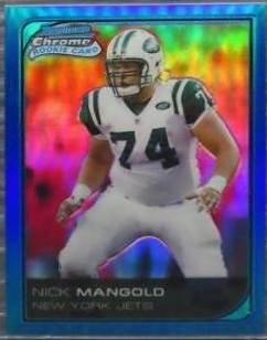 Nick Mangold [Blue Refractor] #110