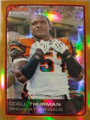 Odell Thurman [Gold Refractor] #191