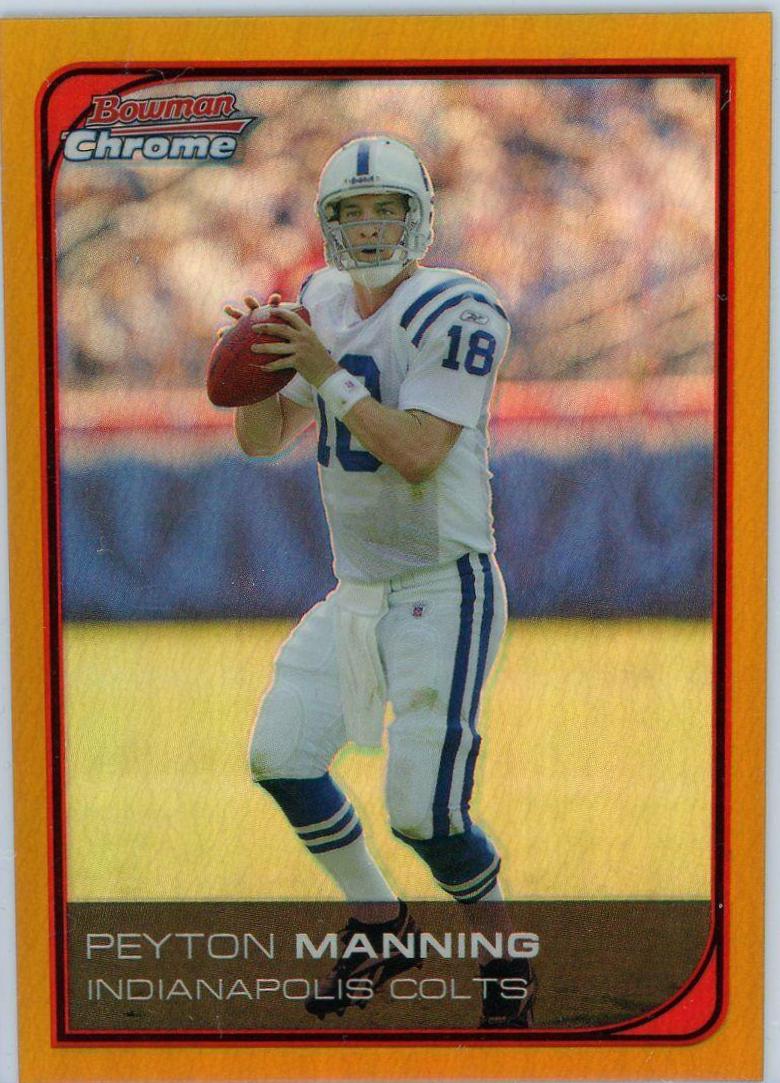 Peyton Manning [Gold Refractor] #181