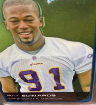 Ray Edwards [Uncirculated Rookie] #105