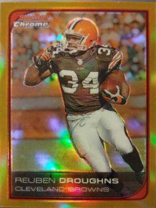 Reuben Droughns [Gold Refractor] #159