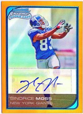 Sinorice Moss [Autograph Orange Refractor] #230