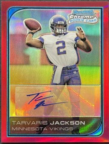 Tarvaris Jackson [Autograph Red Refractor] #247