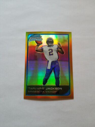 Tarvaris Jackson [Gold Refractor] #247