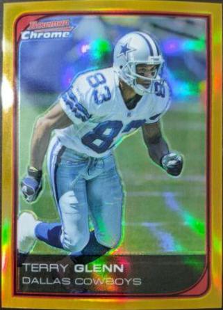 Terry Glenn [Gold Refractor] #208