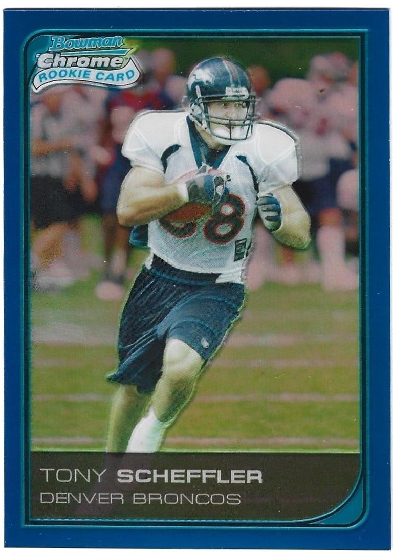 Tony Scheffler [Blue Refractor] #42