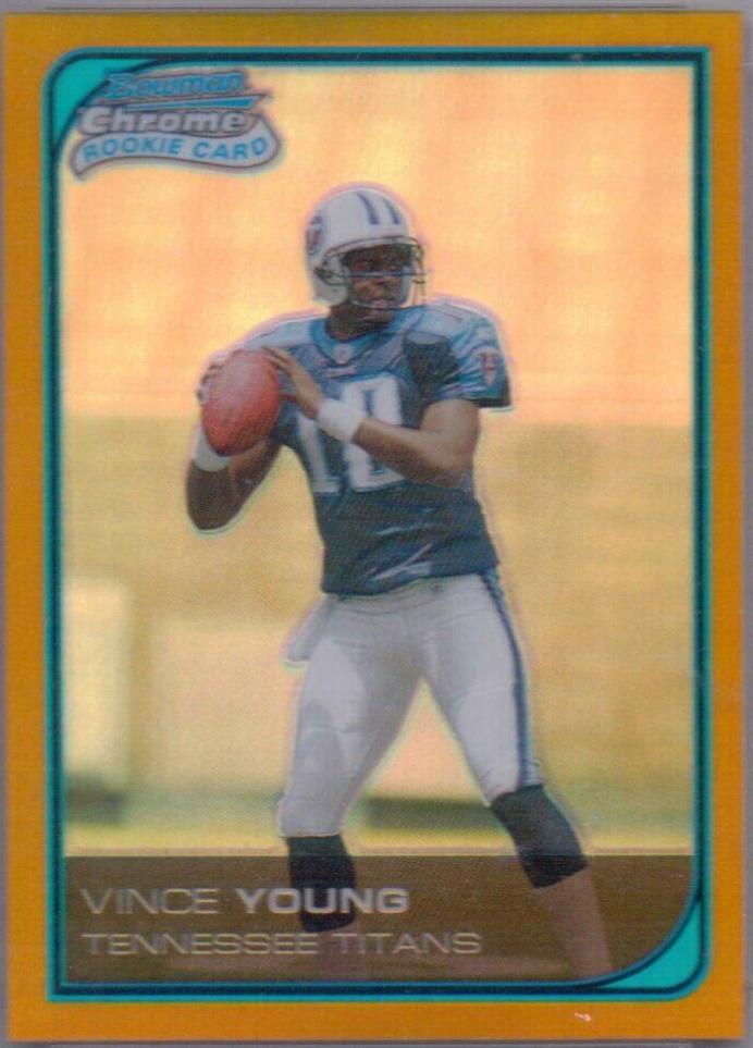 Vince Young [Gold Refractor] #221