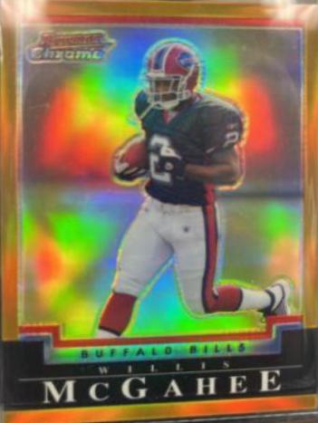 Willis McGahee [Gold Refractor] #118