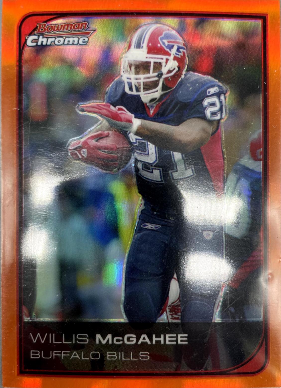 Willis McGahee [Orange Refractor] #118