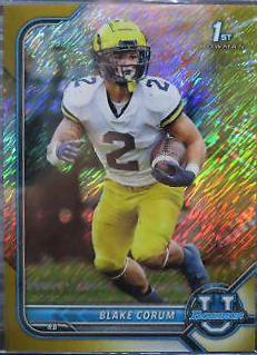 Blake Corum [Gold Shimmer] #54