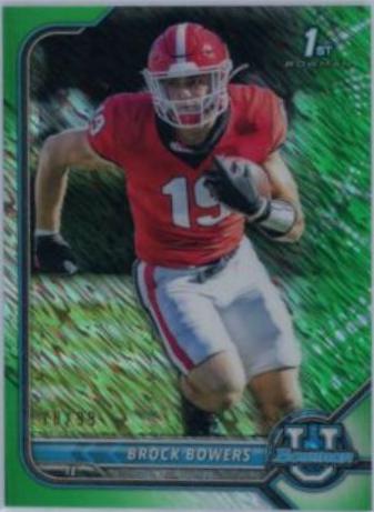 Brock Bowers [Green Shimmer] #83